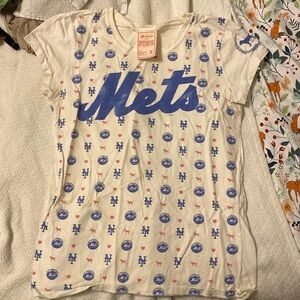 VS Pink NY Mets Tee